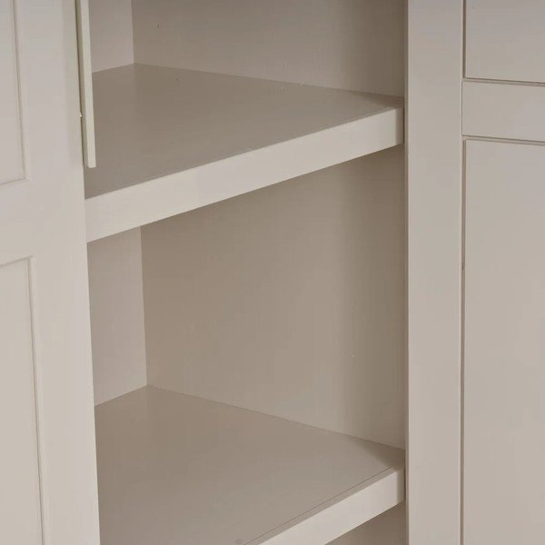 Dulap gri deschis din lemn de pin 120x217x48 cm Gunnar – WOOOD-image-3