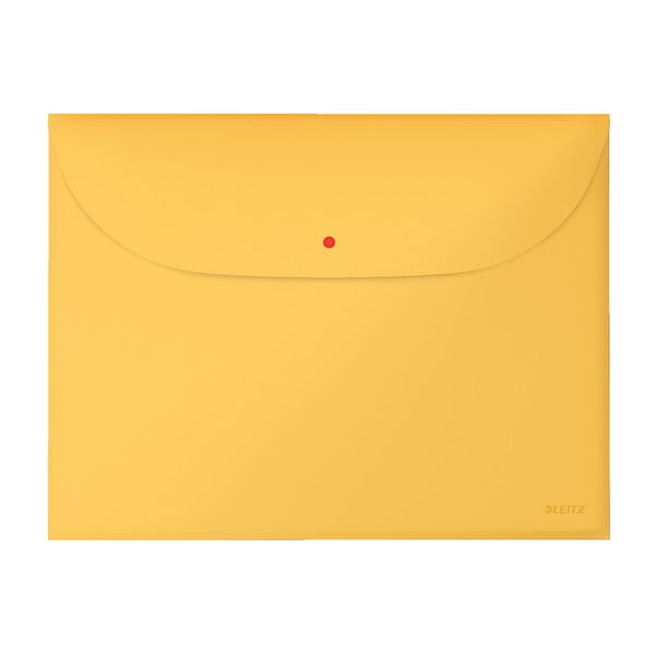 Dosar plic pentru documente Leitz Cosy, A4, galben