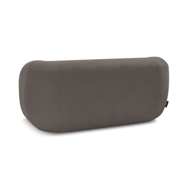 Canapea taupe cu tapițerie din chenille 160 cm Celine – Bobochic Paris-image-4