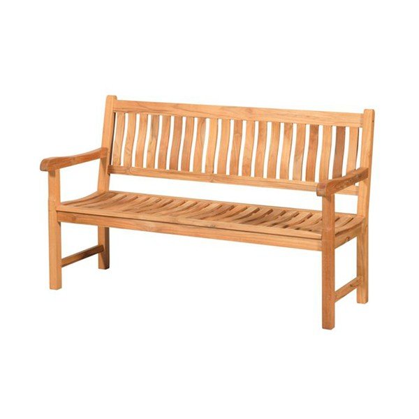 Bancă din lemn de tec pentru grădină Exotan Comfort