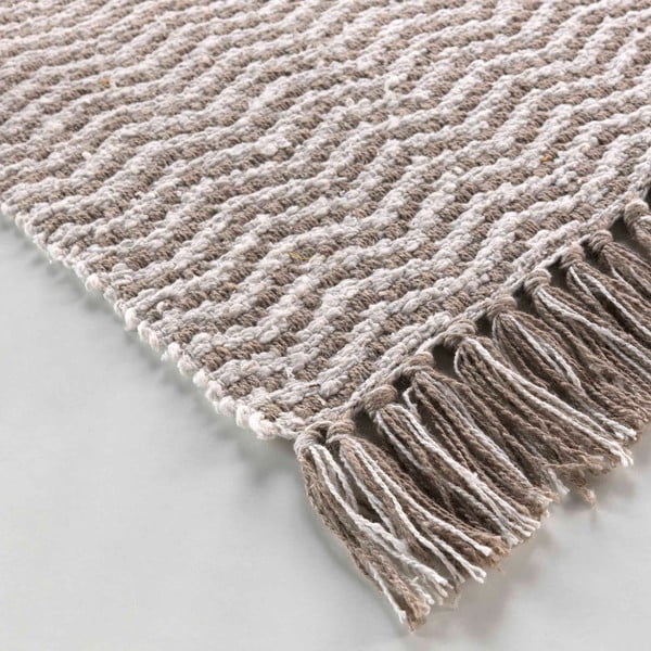 Covor maro deschis lavabil 50x80 cm Alessia – douceur d'intérieur-image-3