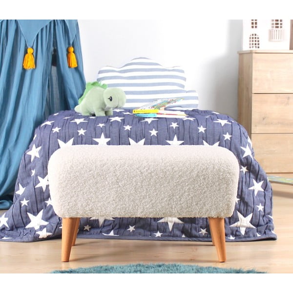 Puf de copii alb Moouv – Artie-image-3