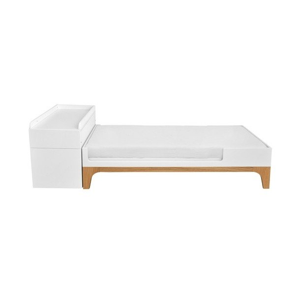 Pat variabil pentru copii BELLAMY UP, 70 x 120 cm, alb-image-2
