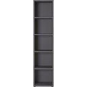 Bibliotecă gri antracit 45x197 cm Agenda – Germania