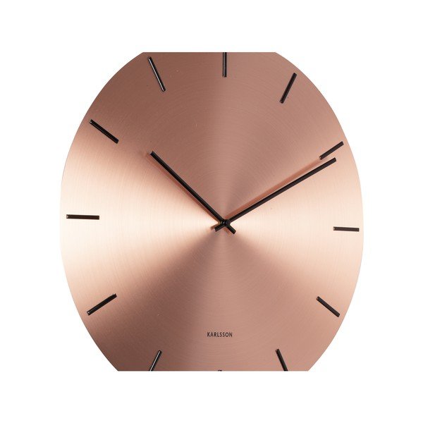 Ceas de perete Karlsson Impressive, ø 47 cm, arămiu-image-3