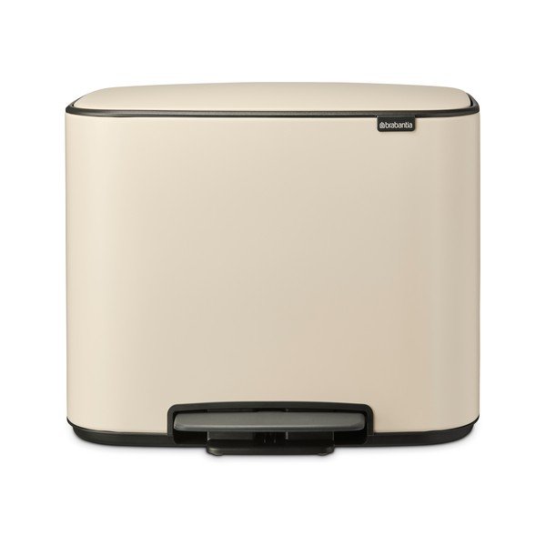 Coș de gunoi bej cu pedală din oțel 36 l Bo – Brabantia-image-4