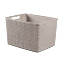 Coș de depozitare de depozitare din plastic 36x28x23 cm Jute L – Curver