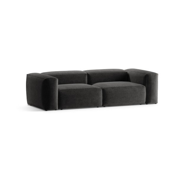 Canapea gri închis 264 cm Bergamo – Cosmopolitan Design-image-2