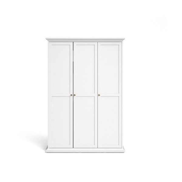 Șifonier Tvilum Paris, 138,8x201 cm, alb
