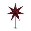 Decorațiune luminoasă burgundy ø 45 cm  cu model de Crăciun Clara – Markslöjd
