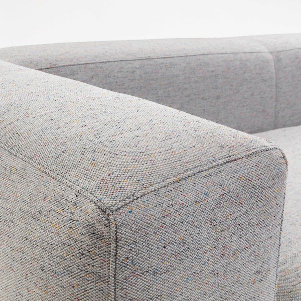 Canapea La Forma Blok, gri deschis-image-1