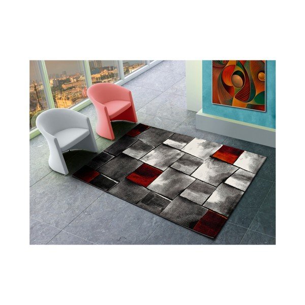 Covor Universal Amy Rojo, 140 x 200 cm-image-2