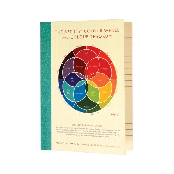 Carnețel A6 Rex London Colour Wheel-image-1