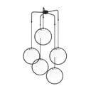 Lustră metalică Opviq lights Satyros, negru