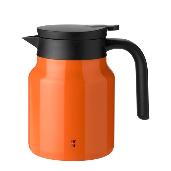 Cană termos portocaliu din oțel inoxidabil 900 ml Therm-It – RIG-TIG