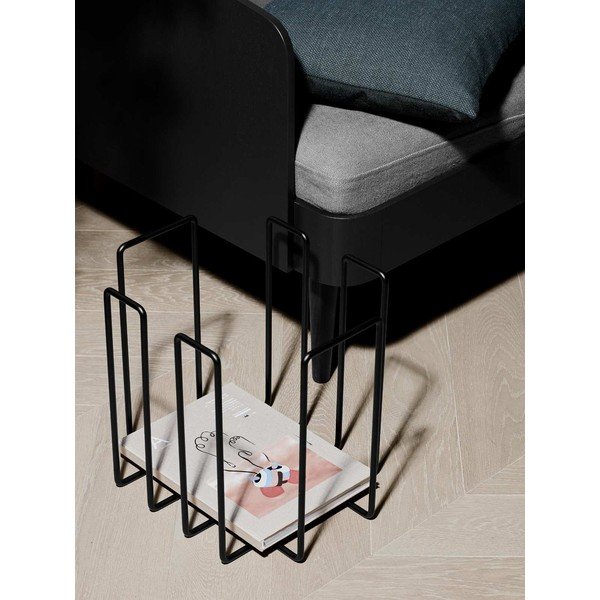 Suport metalic pentru reviste Blomus Magazines, negru-image-1