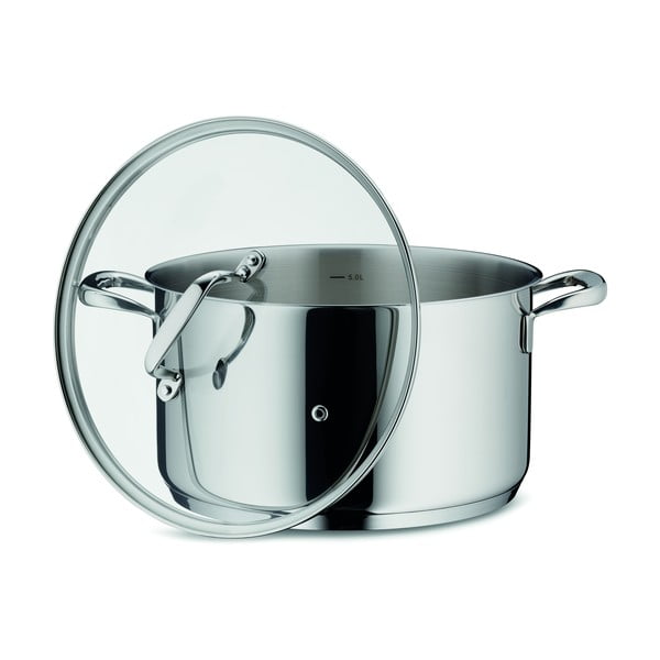 Oală din inox cu capac Kela Flavoria Covered, ø 24 cm-image-1