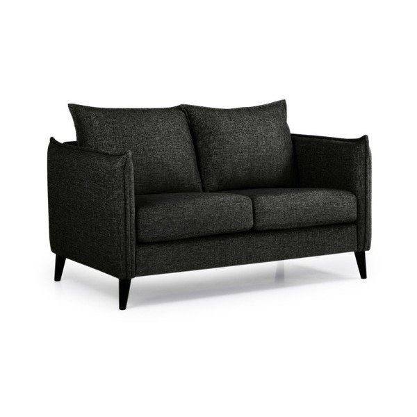 Canapea Scandic Leo, negru, 145 cm-image-2