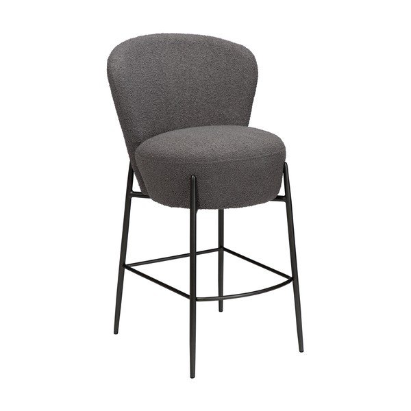 Scaun de bar gri (înălțime șezut 68 cm) Orbit – DAN-FORM Denmark