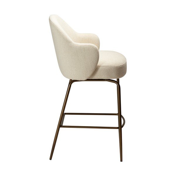 Scaun de bar bej rotativ (înălțime șezut 70 cm) Bae – DAN-FORM Denmark-image-3