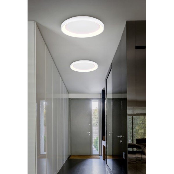 Plafonieră albă LED cu intensitate reglabilă Cardona – Trio-image-1