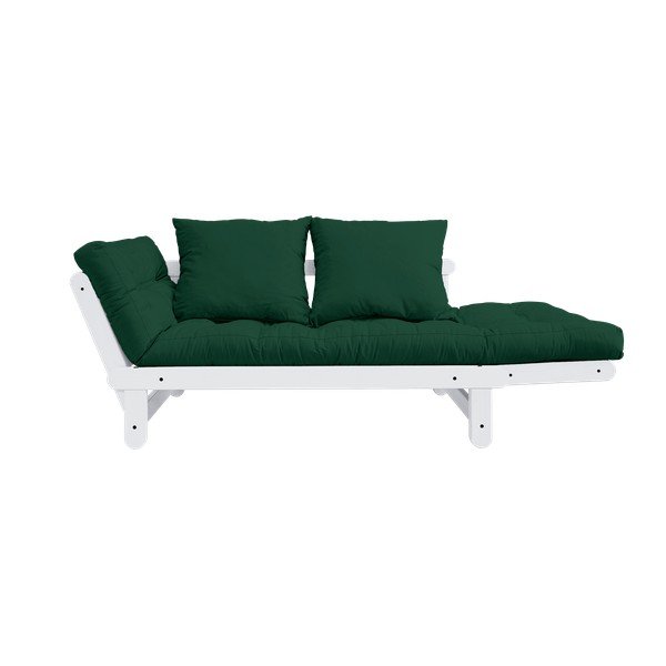 Canapea variabilă Karup Design Beat White/Forest Green-image-3