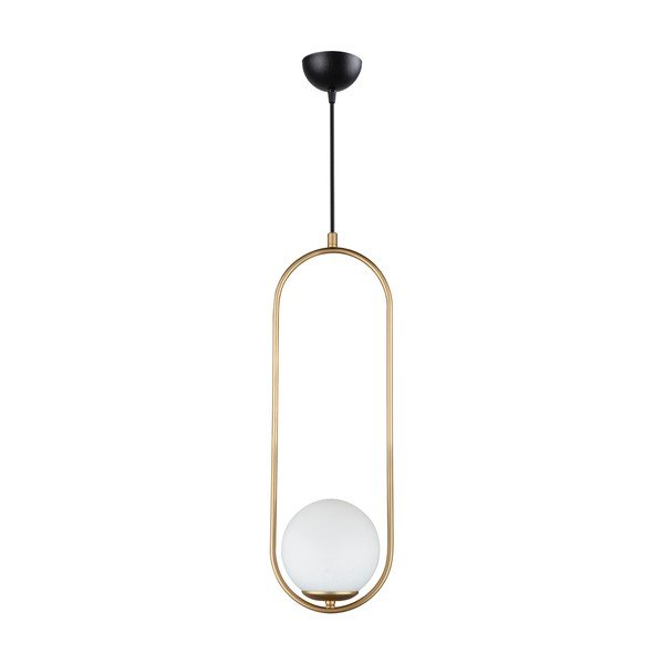 Lustră Squid Lighting Arch, înălțime 146 cm, auriu