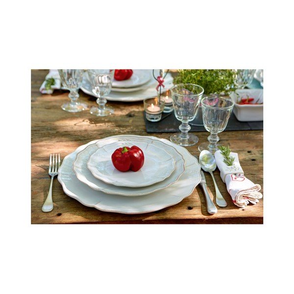 Bol din ceramică Costa Nova Alentejo, ⌀ 34 cm, alb-image-1