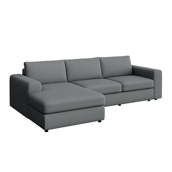 Colțar gri (cu colț pe partea stângă, cu șezlong) Baga – Rodier-image-2