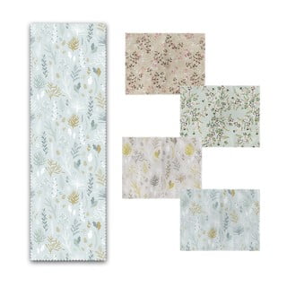 Set 4 suporturi textile pentru farfurii și napron Minimalist Home World