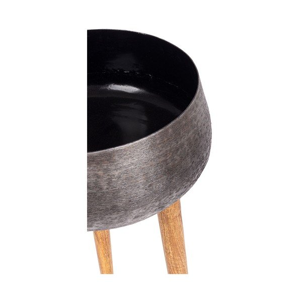 Ghivece decorative 3 buc. din metal handmade ø 37,5 cm Varanasi – Bizzotto-image-1