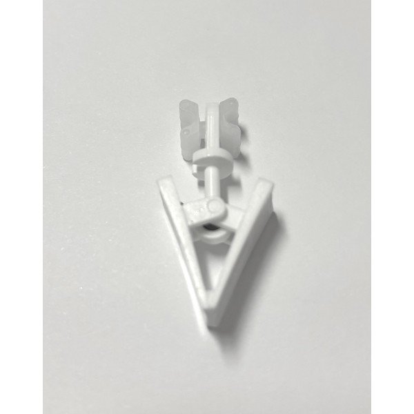 Glisiere  pentru șine de perdele în set de 10 - SP TREND-image-1