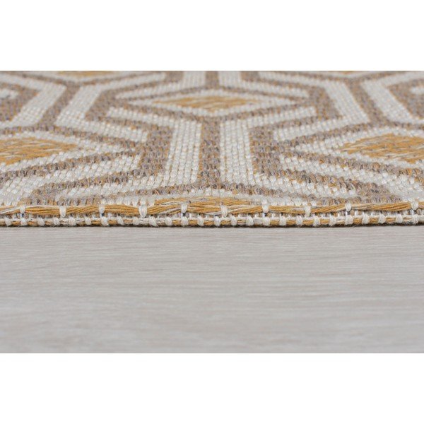 Covor din bumbac Flair Rugs Bombax, 192 x 290 cm, bej-galben-image-3