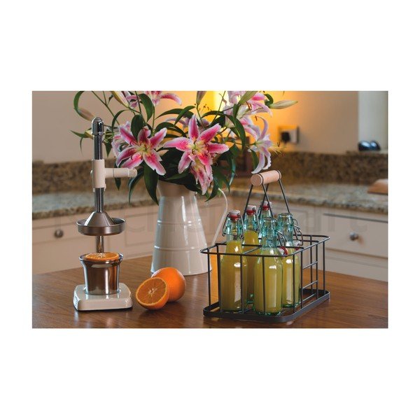 Storcător manual pentru citrice Kitchen Craft Living Nostalgia, crem-image-1
