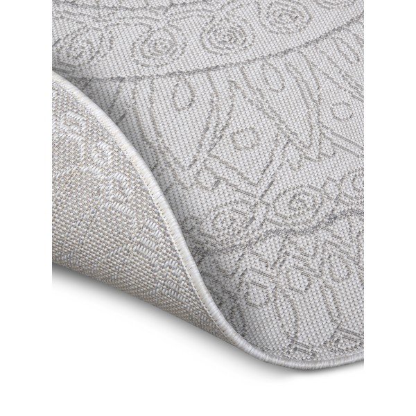 Covor gri deschis rotund ø 120 cm Spirit – Hanse Home-image-2