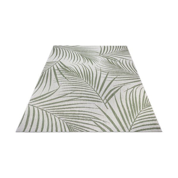 Covor exterior Ragami Flora, 200x290 cm, verde - gri-image-2
