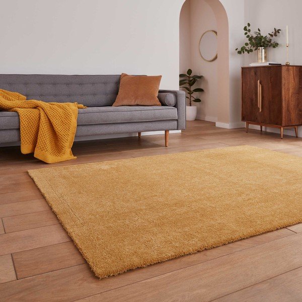 Covor galben ocru lavabil 120x170 cm Cove – Think Rugs-image-1