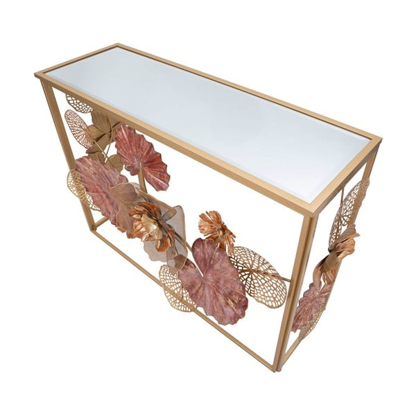 Masă consolă portocalie 41.5x114 cm Glam Redy – Mauro Ferretti-image-2