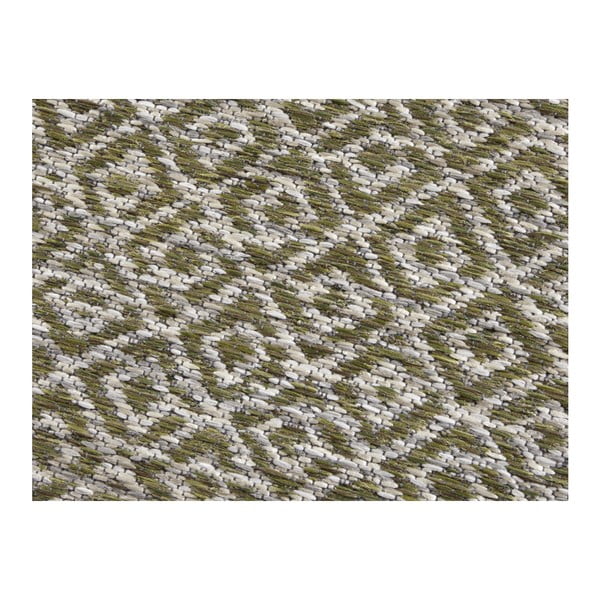 Covor potrivit pentru exterior Elle Decoration Bloom Croix, 140 x 200 cm, verde-image-4