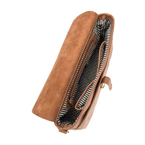 Geantă din piele O My Bag Ally, maro-image-1