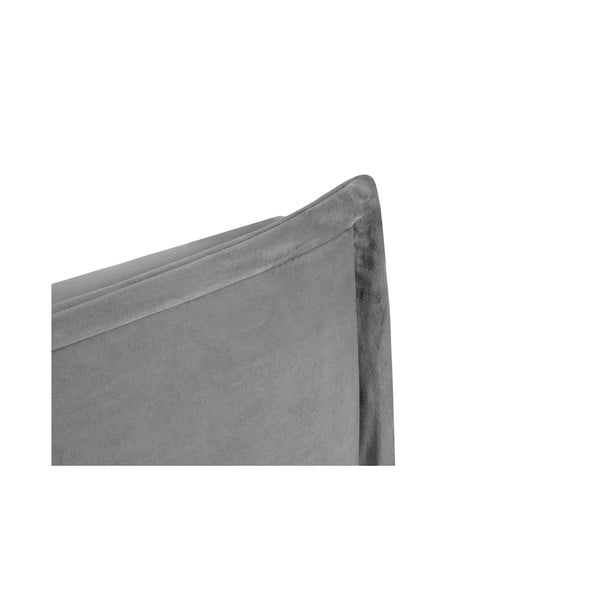 Tăblie de pat gri 180x120 cm Monica – Milo Casa-image-3