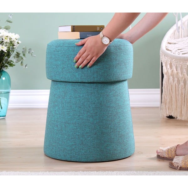 Taburet albastru Beans – Artie-image-2