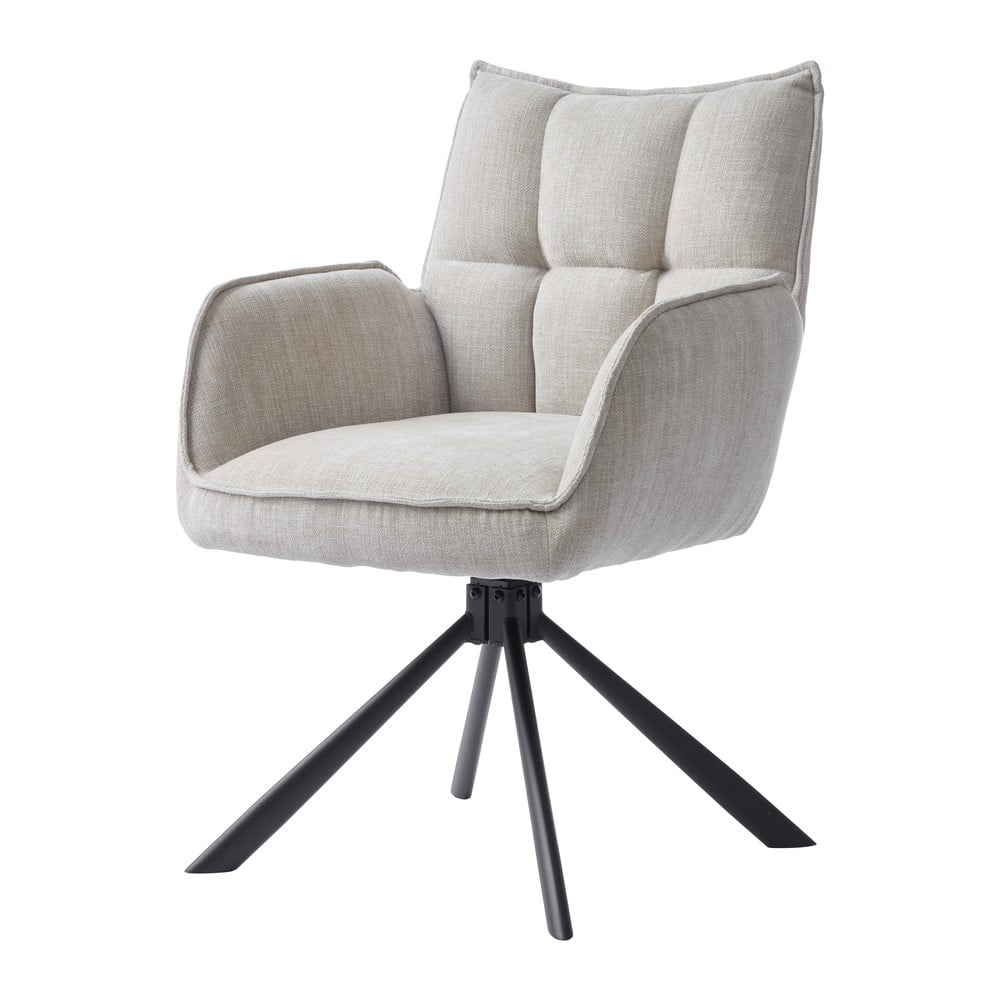 Scaune de dining crem 2 buc. Marilla – Unique Furniture