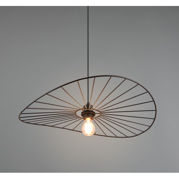 Lustră negru-mat ø 60 cm Chapeau – Reality-image-3