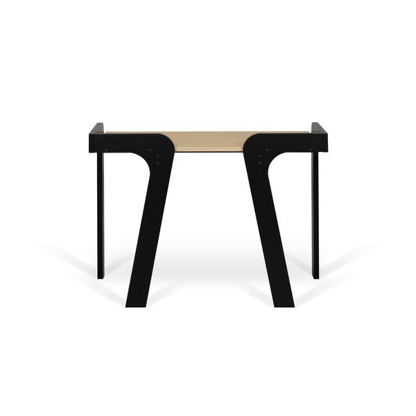 Birou cu blat cu aspect de lemn de stejar 105x57,6 cm Maya TemaHome-image-3