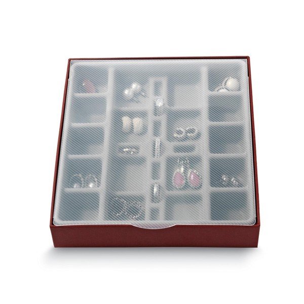 Organizator bijuterii cu 27 compartimente Domopak Bijou-image-1