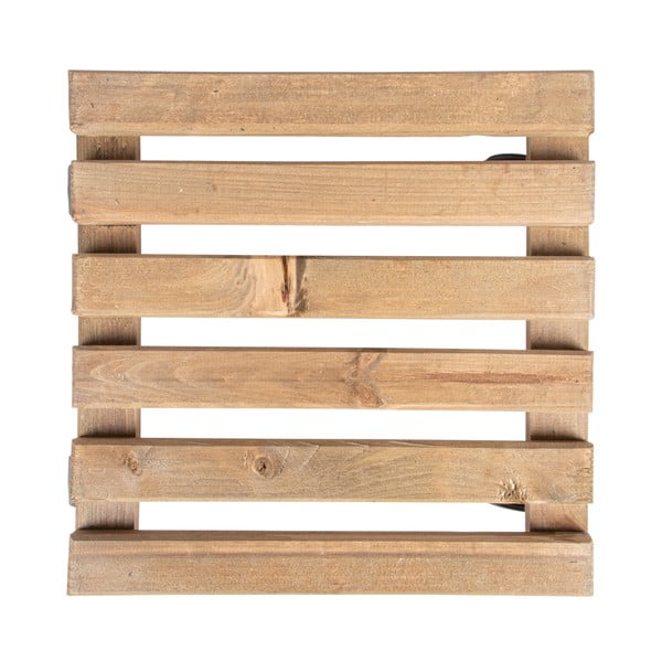 Bază mobilă pentru ghiveci din lemn (înălțime 8 cm) Indoor & Outdoor – Esschert Design-image-3