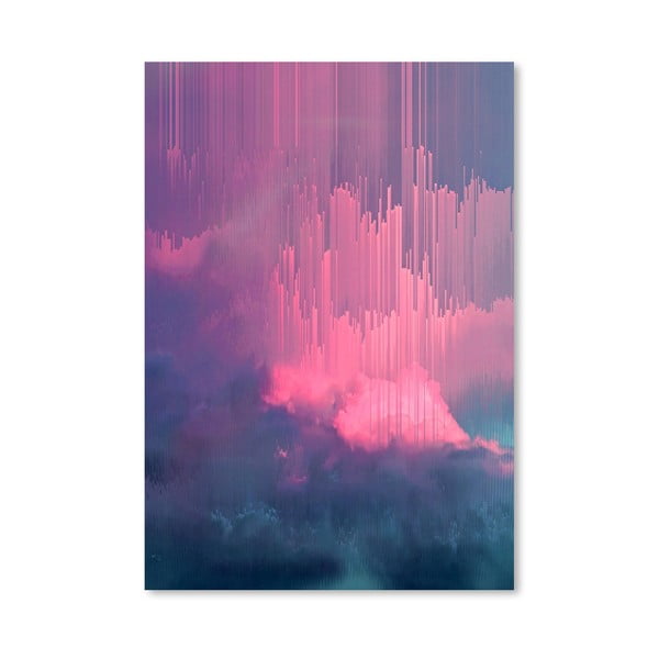 Poster Americanflat Stormy Glitches, 30 x 42 cm