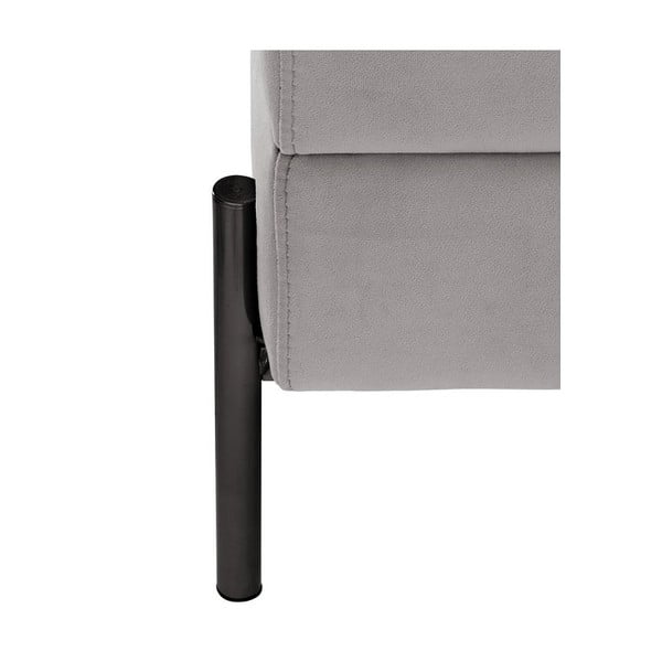 Canapea gri deschis 200 cm Versailles – Ropez-image-2