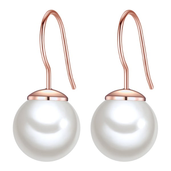 Cercei cu perle Danae, perla ⌀ 1 cm